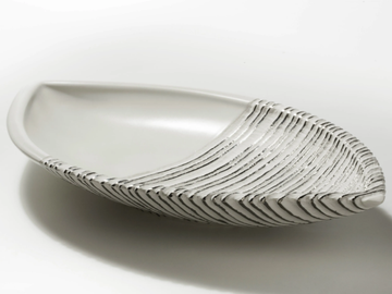 ANTITHESIS GOLD AND PLATINUM - Porcelain centerpiece by Fos Ceramiche - view 2